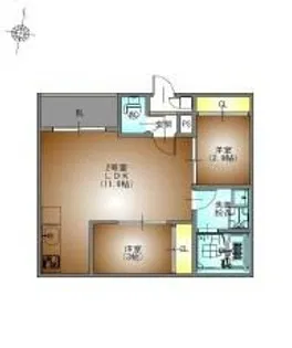 REGALEST N【1階】の間取り