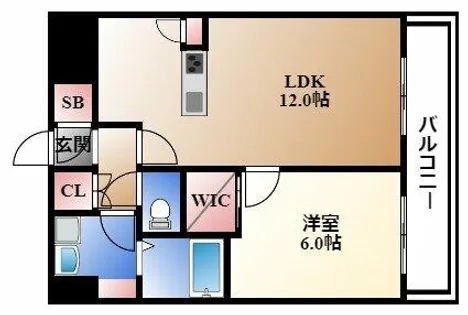 YS上前津【10階】の間取り