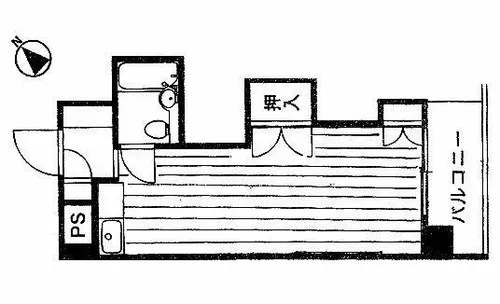 琴似パレスハイツ【7階】の間取り