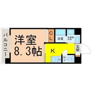 プランセス新瑞橋【3階】の間取り