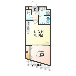 ARCA嵯峨嵐山【3階】の間取り