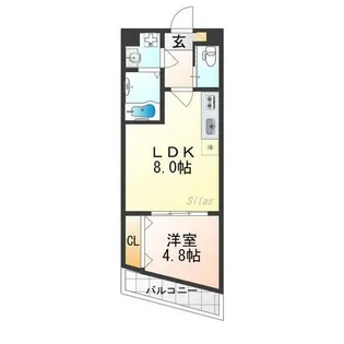 ARCA嵯峨嵐山【3階】の間取り