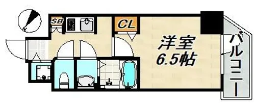 スワンズシティ神戸ウエスト【4階】の間取り