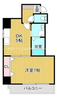 コンフォート真田山東【4階】の間取り