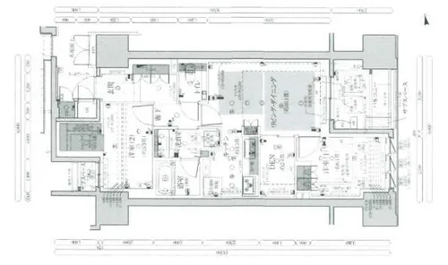 グランドメゾン北堀江レジデンス【1209号室】の間取り