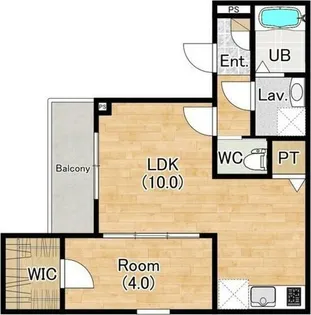 (仮称)ジーメゾン大津横木ルイエル【3階】の間取り