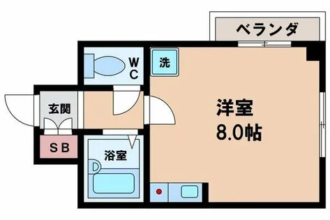 TNKアベノ【4階】の間取り