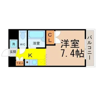 グランドールYHD【3階】の間取り