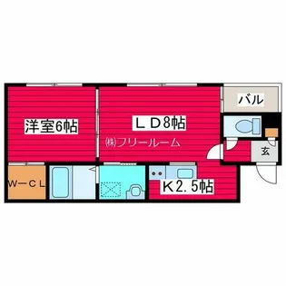 A BOND月寒東 B棟【3階】の間取り