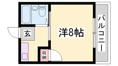 ハイツ中村【301号室】の間取り