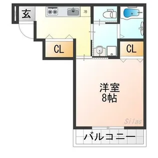 Feliz Etstudio【2階】の間取り