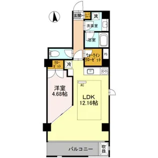 KITOIYASU【4階】の間取り