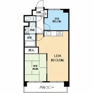 藤和シティホームズ六甲篠原【3階】の間取り