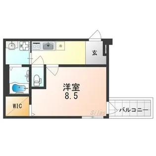 フジパレス湊ノース【1階】の間取り