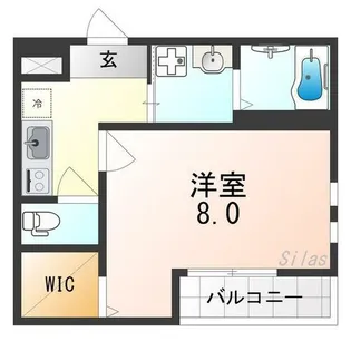 フジパレス湊サウス【3階】の間取り