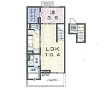 サンモントレ島頭【403号室】の間取り