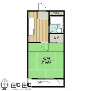 シャンポール三栄前山Ⅰ【1階】の間取り