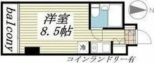 ラ・レジダンス・ド・シャトレーヌ【3階】の間取り