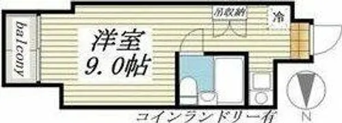 ラ・レジダンス・ド・シャトレーヌ【11階】の間取り