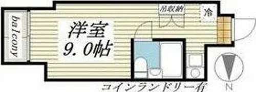 ラ・レジダンス・ド・シャトレーヌ【11階】の間取り
