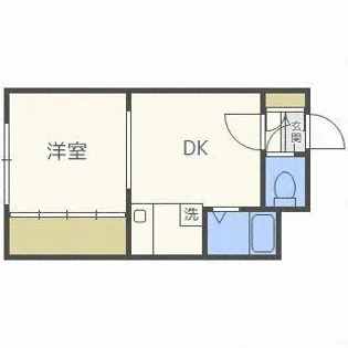 ローヤルハイツ341【403号室】の間取り