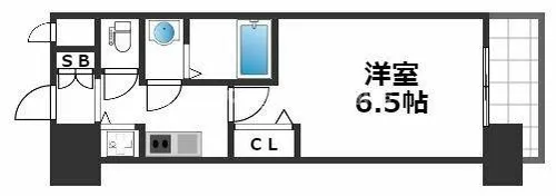 プレサンス四天王寺前夕陽ヶ丘【9階】の間取り