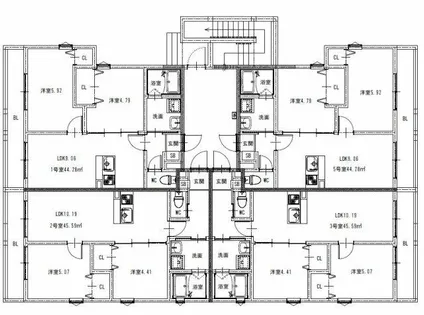 ヴェルジュオオノジョウレジデンシャル【2階】の間取り