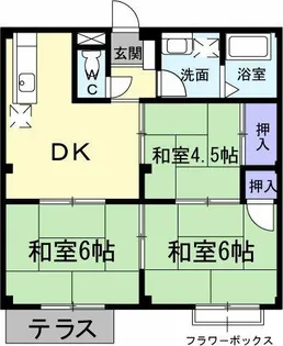 大阪府高石市取石1丁目【アパート】の間取り