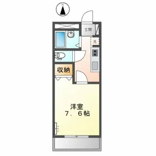 サンシャインK【2階】の間取り