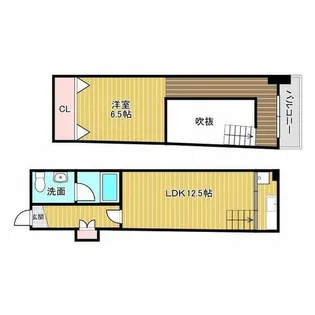 STADION【1階】の間取り