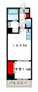 CASA MITO【5階】の間取り