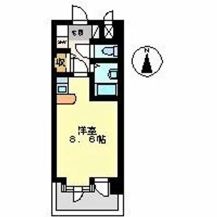 桜山アネックス【4階】の間取り