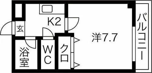PIAA YOSHINO【3階】の間取り
