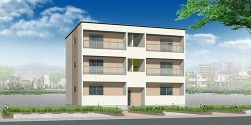 福岡県久留米市野中町【アパート】の外観