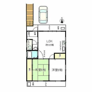 愛知県知立市牛田町新田南【一戸建】の間取り