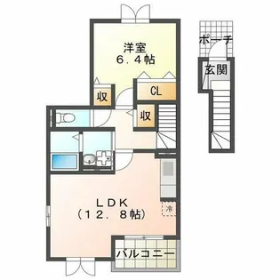 アミエーラ【2階】の間取り