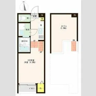 アウラカナヤマ【1階】の間取り