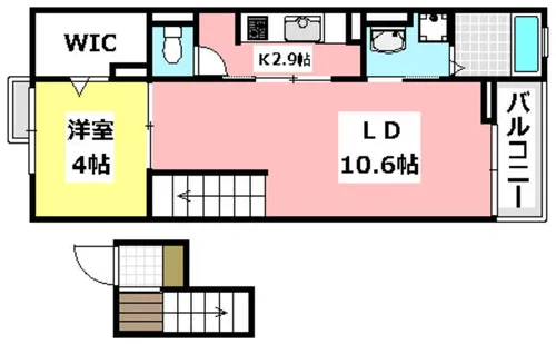 グランシャリオ・Ⅱ【4階】の間取り