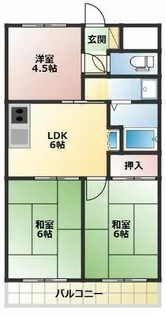 多聞ニューハイツ【309号室】の間取り