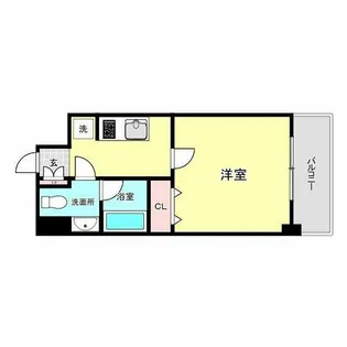 プラムコート【7階】の間取り
