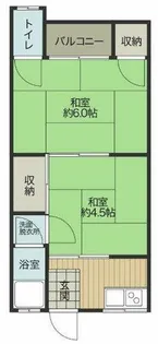 木村文化【1階】の間取り