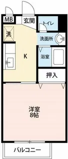 エミネンス【2階】の間取り