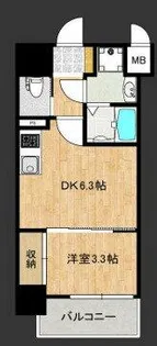 AVANTIO GRANDE【606号室】の間取り