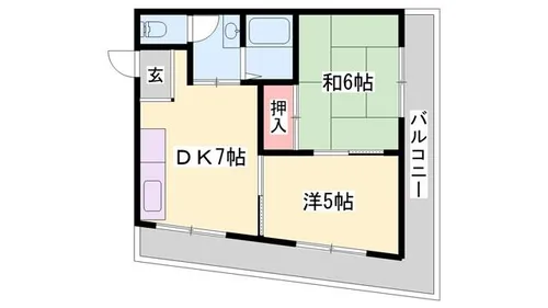 インタービレッジ千代田町【302号室】の間取り