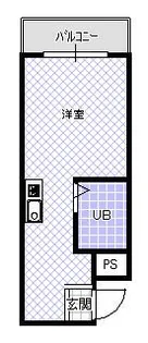 マンション麻生【402号室】の間取り