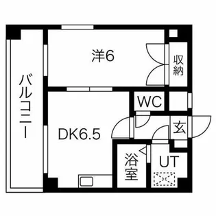 プレアール名古屋金山【6階】の間取り