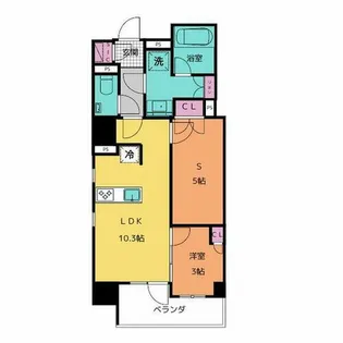 GRAN PASEO名古屋伏見【11階】の間取り