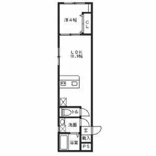 Amirl Premier Higashibetsuin【2階】の間取り