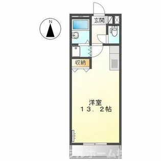 サンヒルズマキノ【1階】の間取り
