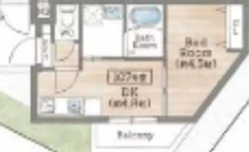 KORE YIELD千里丘【1階】の間取り
